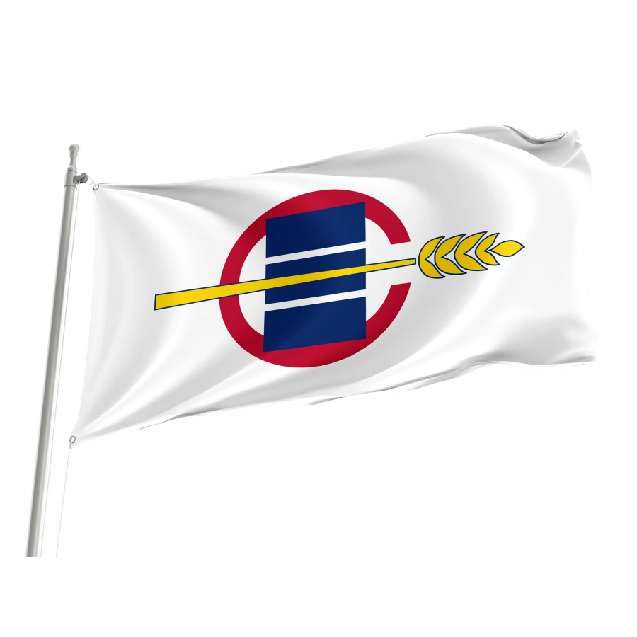 Elkhart County Flag for Indoor & Outdoor Use, USA199