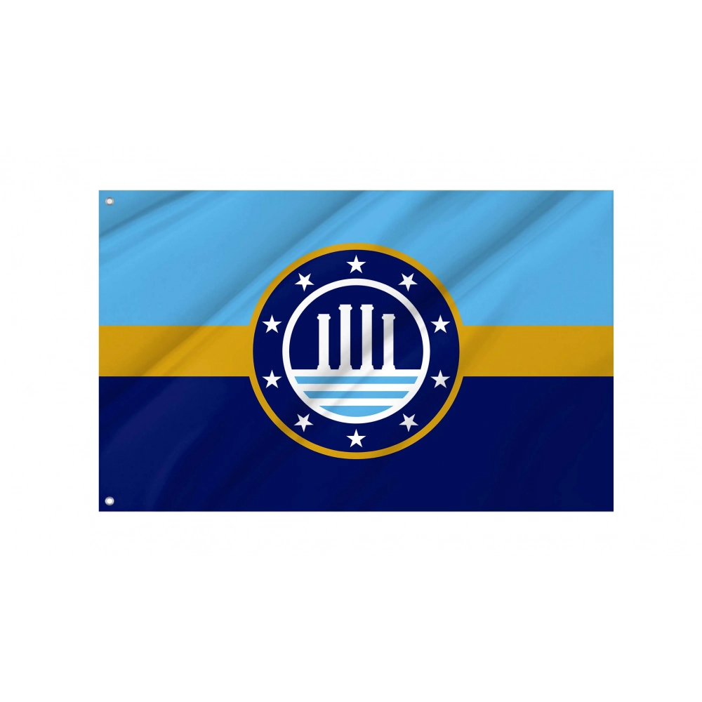 Evansville, Indiana Flag for Indoor & Outdoor Use