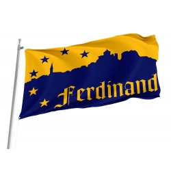 Ferdinand City, Indiana Flag for Indoor & Outdoor Use