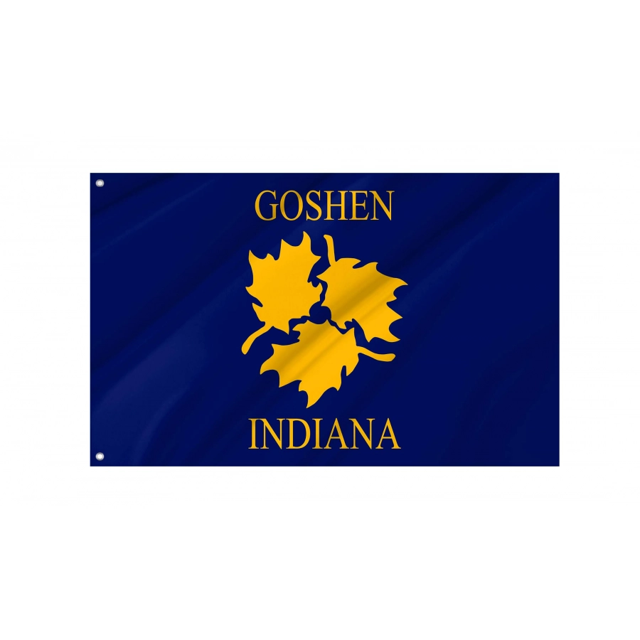 Goshen Flag for Indoor & Outdoor Use - Shopflagworld Goshen Flag for Indoor & Outdoor Use, USA228