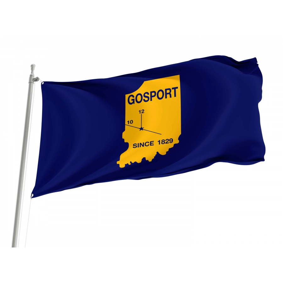 Gosport Flag for Indoor & Outdoor Use, USA229