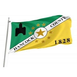 Hancock County, Indiana Flag for Indoor & Outdoor Use