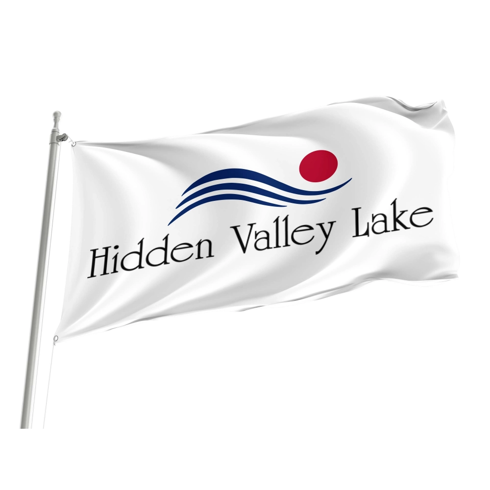 Hidden Valley Flag for Indoor & Outdoor Use