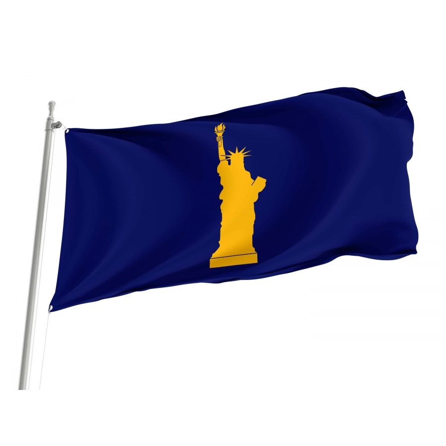 Liberty, Indiana Flag for Indoor & Outdoor Use - Shopflagworld Liberty, Indiana Flag for Indoor & Outdoor Use, USA237