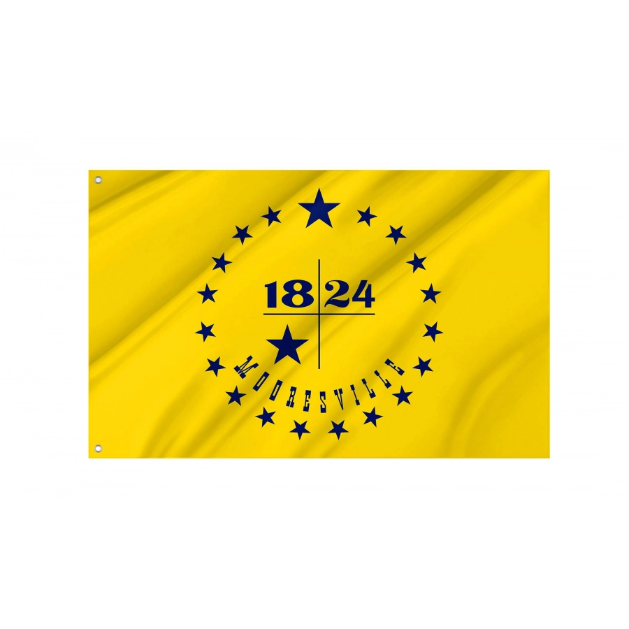 Mooresville Flag for Indoor & Outdoor Use - Shopflagworld Mooresville Flag for Indoor & Outdoor Use, USA240