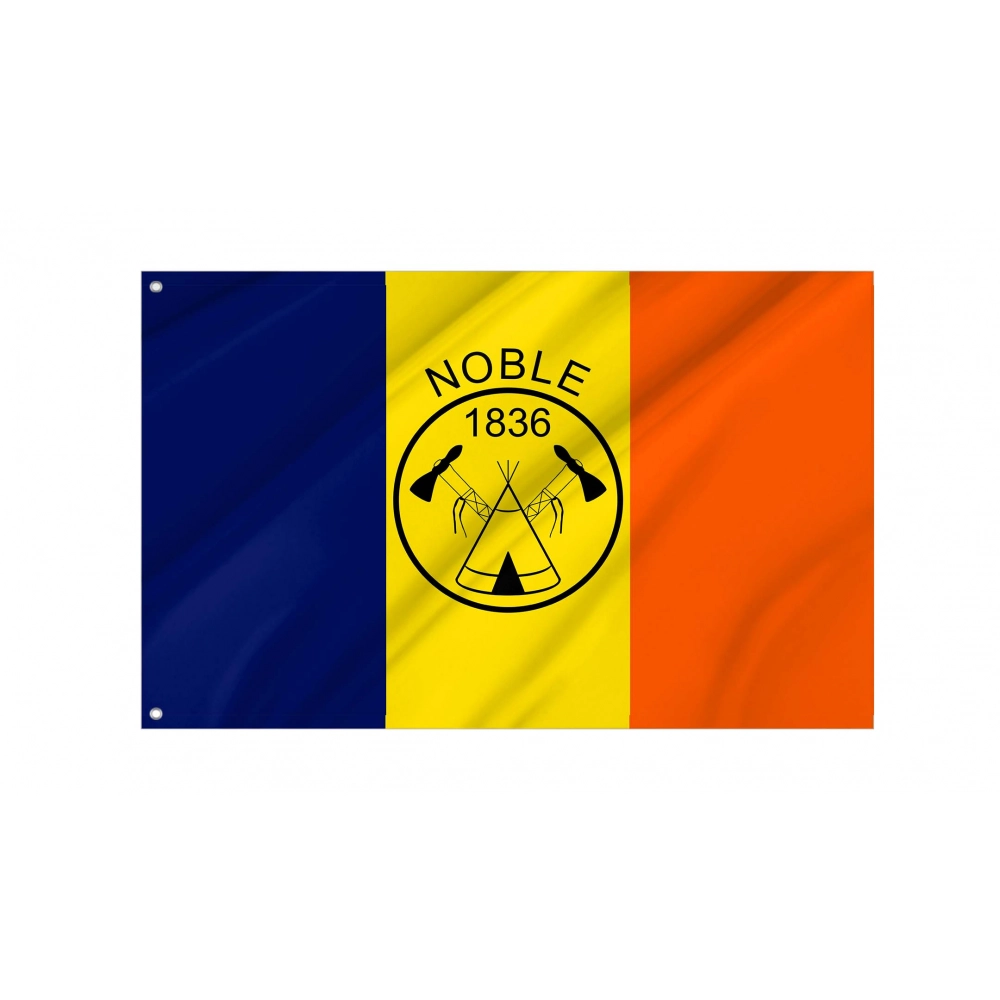 Noble County Flag for Indoor & Outdoor Use