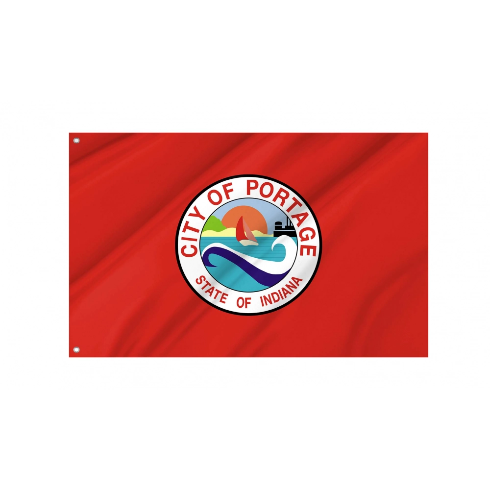 Portage Flag for Indoor & Outdoor Use
