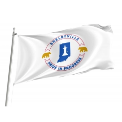 Shelbyville Flag for Indoor & Outdoor Use