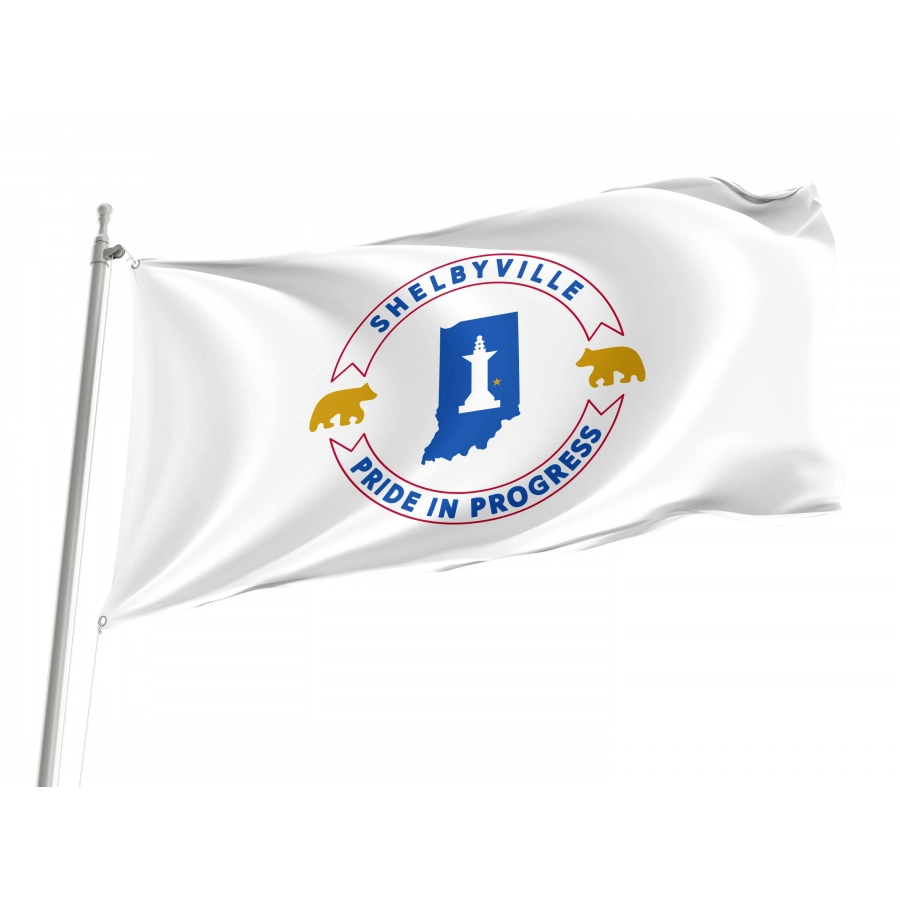 Shelbyville Flag for Indoor & Outdoor Use - Shopflagworld Shelbyville Flag for Indoor & Outdoor Use, USA249