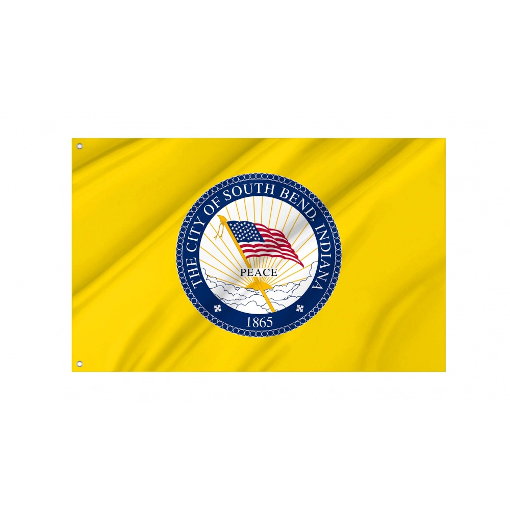 South Bend (1965-2016) Flag for Indoor & Outdoor Use