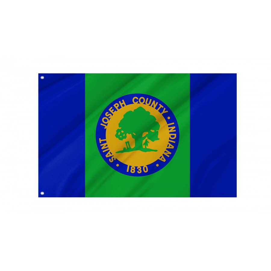 St. Joseph County Flag for Indoor & Outdoor Use, USA209
