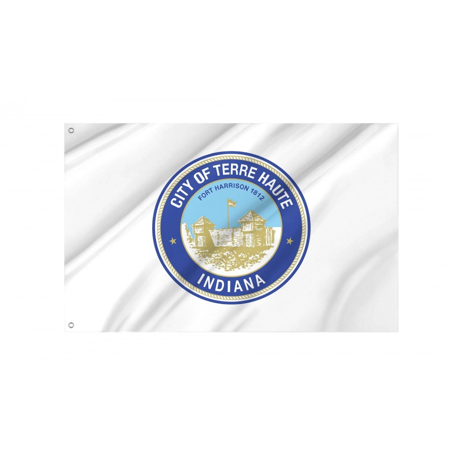 Terre Haute 1812 Flag for Indoor & Outdoor Use, USA260
