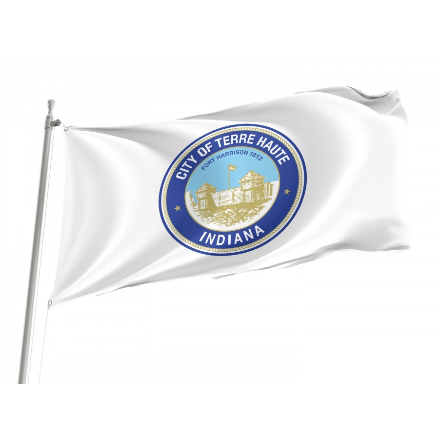 Terre Haute 1812 Flag for Indoor & Outdoor Use, USA260