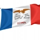 Iowa State Flag for Indoor & Outdoor Use - Imagine 1