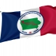Cherokee County, Iowa Flag for Indoor & Outdoor Use - Imagine 1