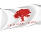 Red Oak Flag for Indoor & Outdoor Use - Imagine 1