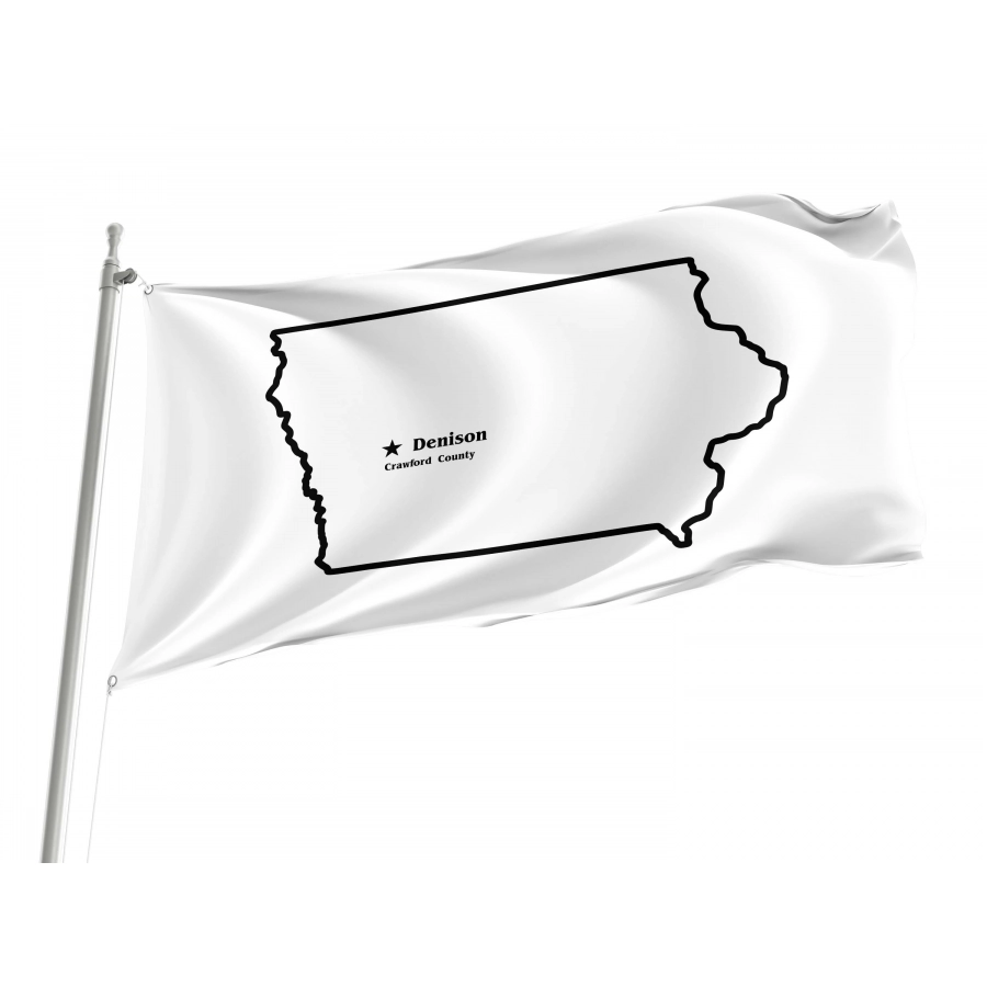 Crawford County (1996-2003) Flag for Indoor & Outdoor Use, USA262