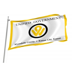 Wyandotte County Flag for Indoor & Outdoor Use