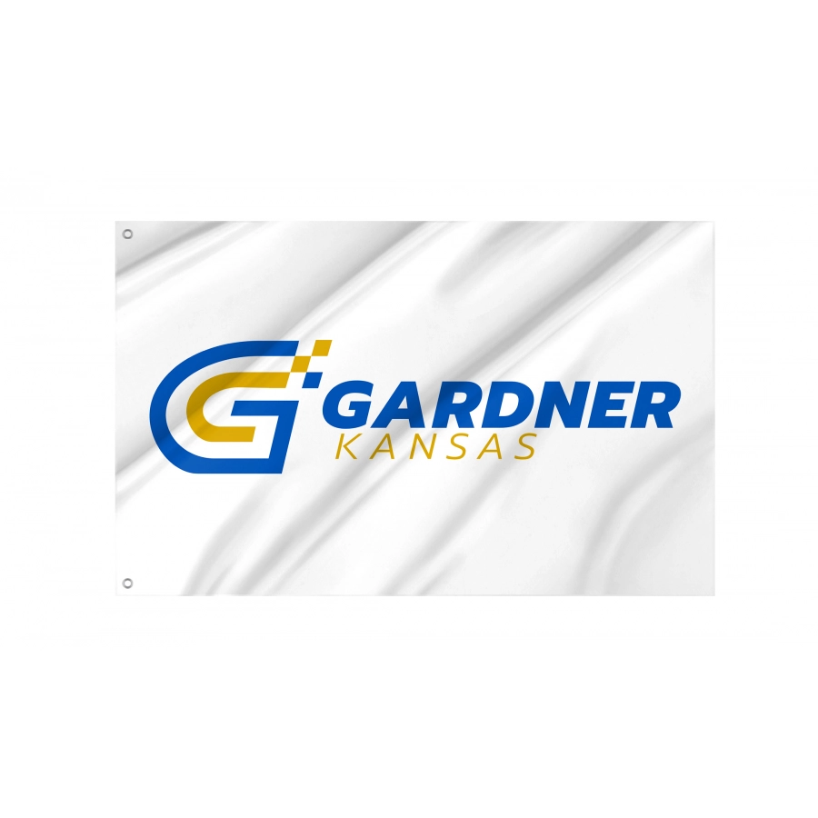 Flag of Gardner, Kansas, Patriotic Flags, Unique Design Print, Flags for Indoor & Outdoor Use