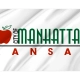 Manhattan White Flag for Indoor & Outdoor Use - Imagine 2
