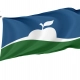 Manhattan City Flag for Indoor & Outdoor Use - Imagine 1