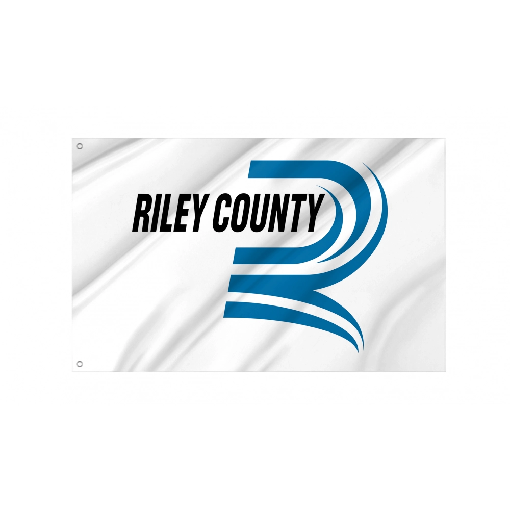 Riley County Flag for Indoor & Outdoor Use
