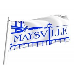 Maysville Flag for Indoor & Outdoor Use