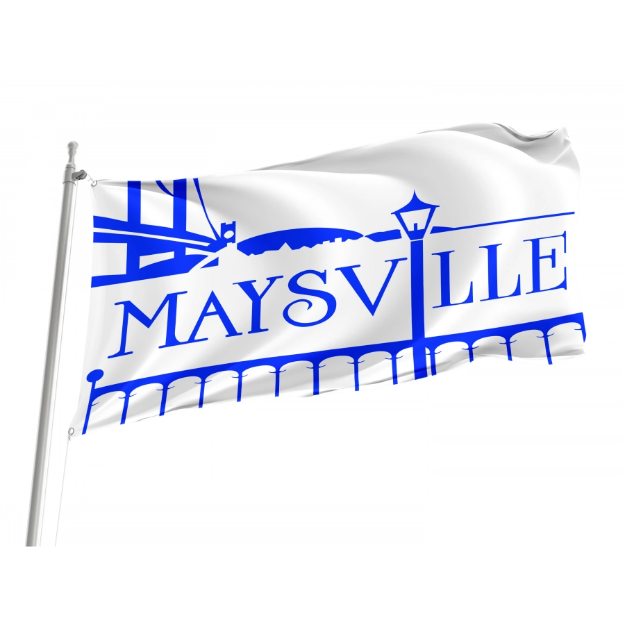Flag of Maysville, Kentucky, Patriotic Flags, Unique Design Print, Flags for Indoor & Outdoor Use