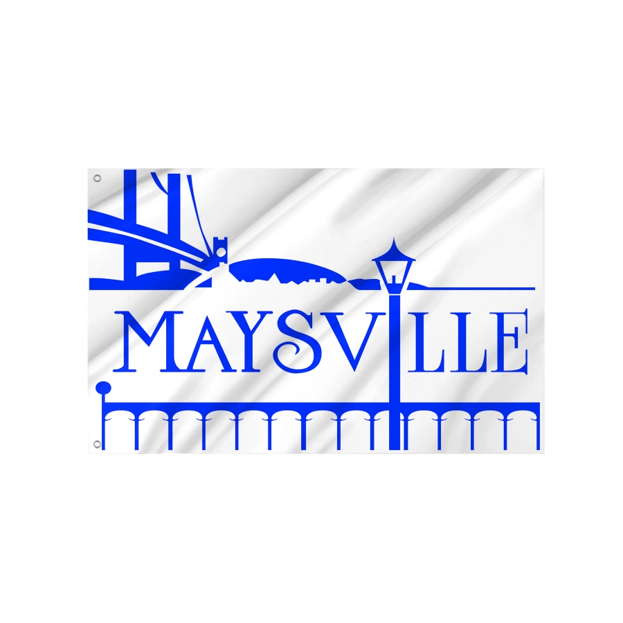 Flag of Maysville, Kentucky, Patriotic Flags, Unique Design Print, Flags for Indoor & Outdoor Use