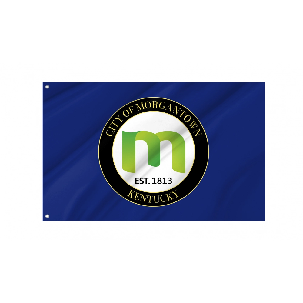 Morgantown Flag for Indoor & Outdoor Use
