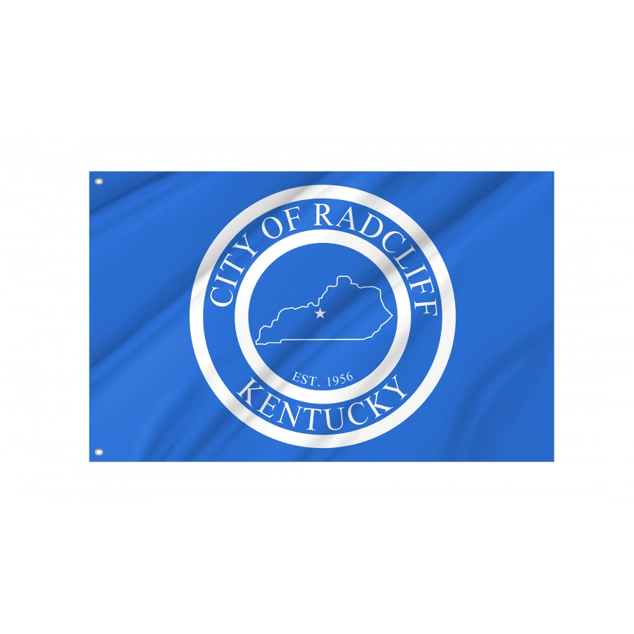 Flag of Radcliff, Kentucky, Patriotic Flags, Unique Design Print, Flags for Indoor & Outdoor Use
