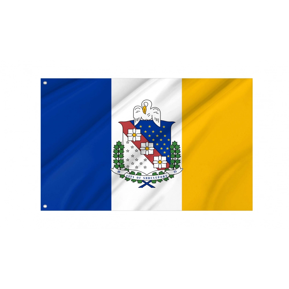 Shreveport Flag for Indoor & Outdoor Use