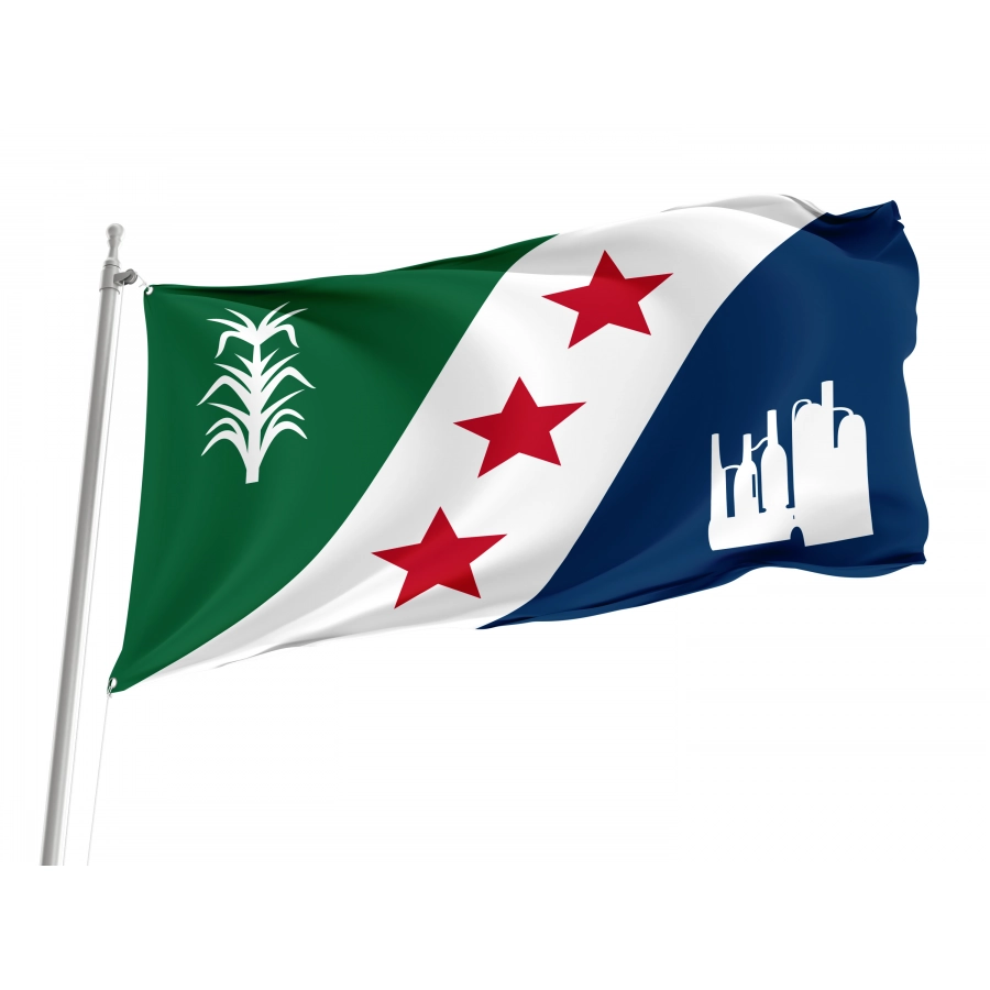 Flag of Ascension Parish, Louisiana, Patriotic Flags, Unique Design Print, Flags for Indoor & Outdoor Use