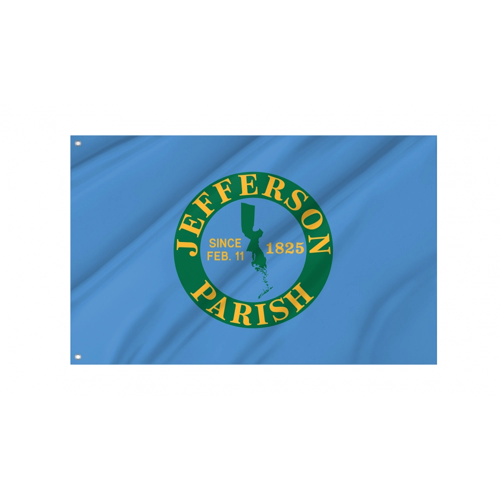 Jefferson Parish Flag for Indoor & Outdoor Use
