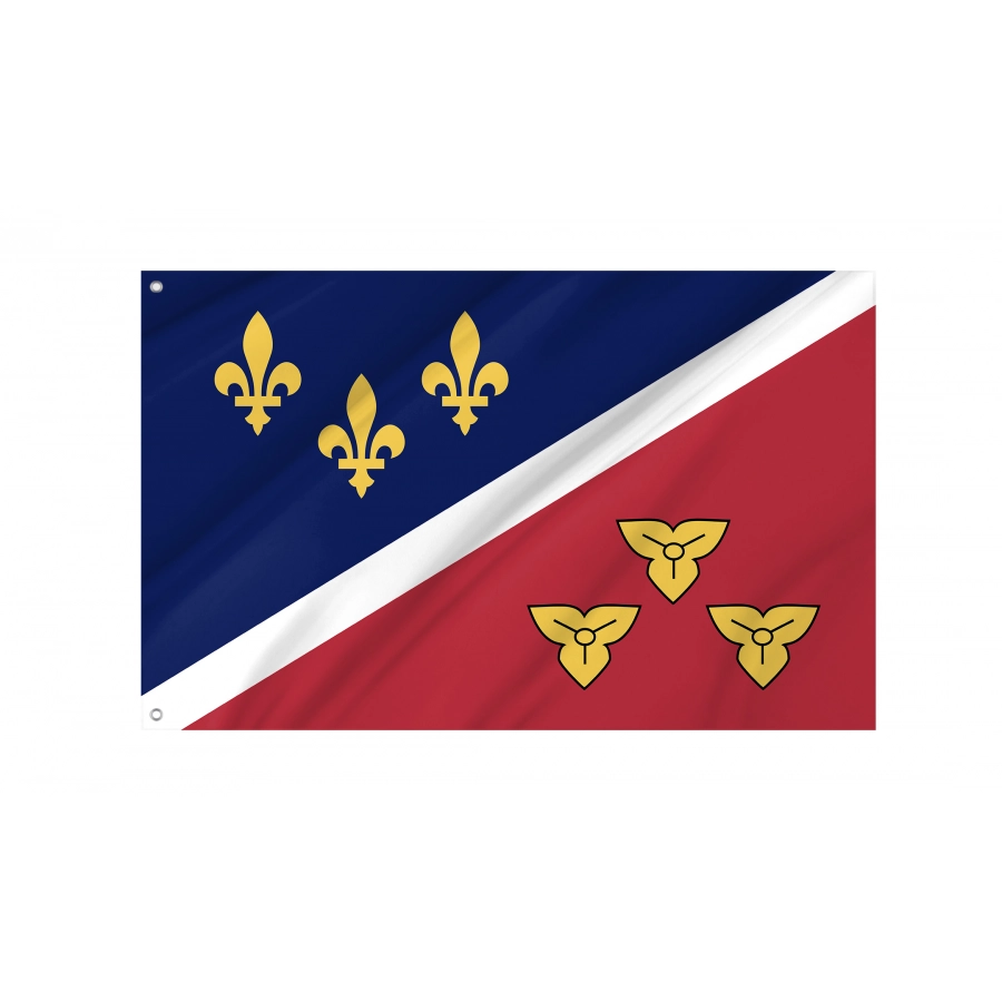 Flag of Metairie, Louisiana, Patriotic Flags, Unique Design Print, Flags for Indoor & Outdoor Use