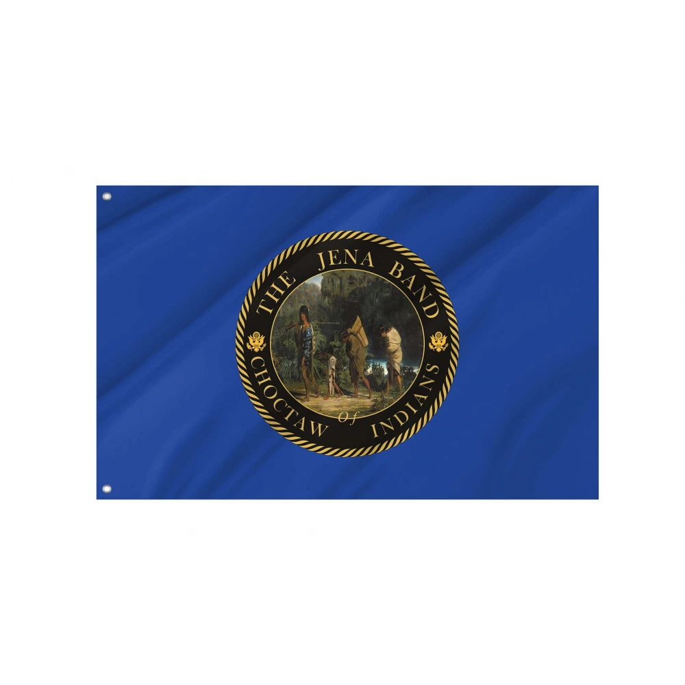 Jena Band of Choctaw Indians, Louisiana Flag for Indoor & Outdoor Use