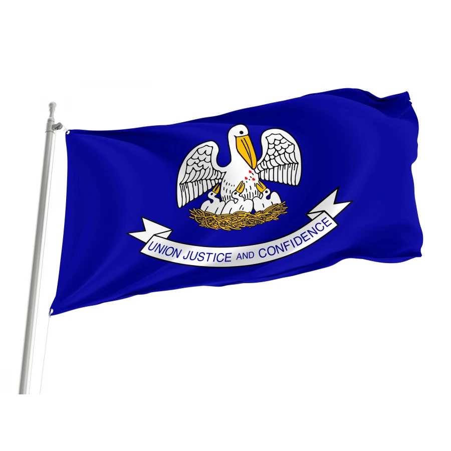 Louisiana 2006-2010 Flag for Indoor & Outdoor Use, USA502