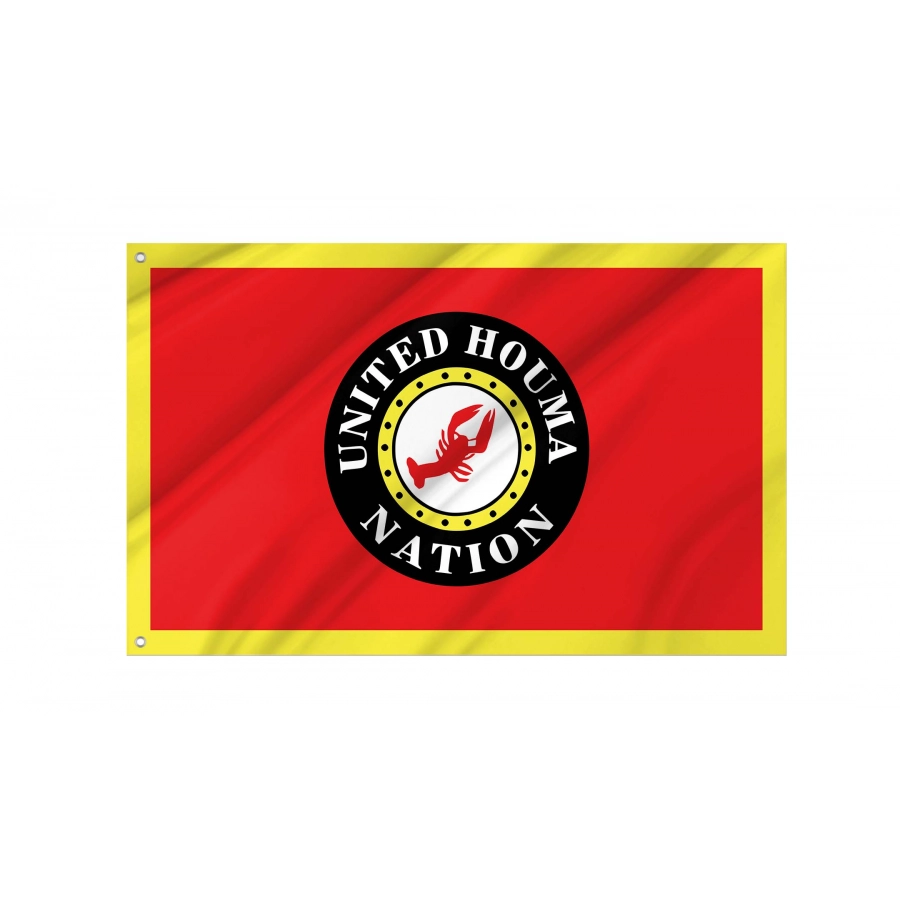 United Houma Nation Flag for Indoor & Outdoor Use, USA10