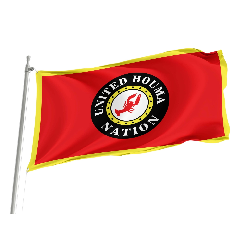 United Houma Nation Flag for Indoor & Outdoor Use