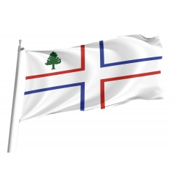 Huguenots of Maine Flag for Indoor & Outdoor Use