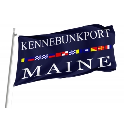 Old Flag of Kennebunkport Maine for Indoor & Outdoor Use