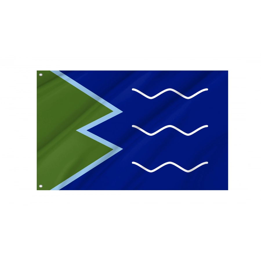 Proposed Flag of Brunswick, Maine, Patriotic Flags, Unique Design Print, Flags for Indoor & Outdoor Use