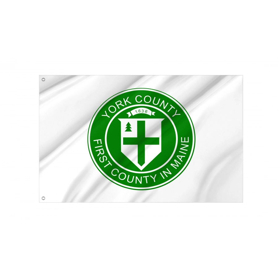 Flag of York County, Maine, Patriotic Flags, Unique Design Print, Flags for Indoor & Outdoor Use