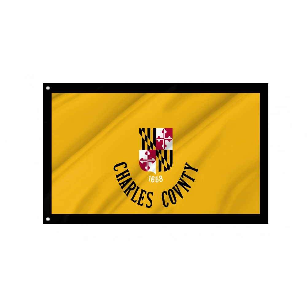 Charles County Flag for Indoor & Outdoor Use