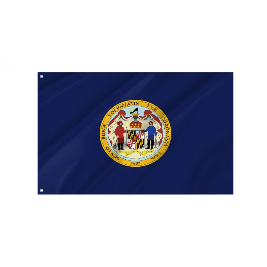 Flag of Maryland Before 1904, Patriotic Flags, Unique Design Print, Flags for Indoor & Outdoor Use