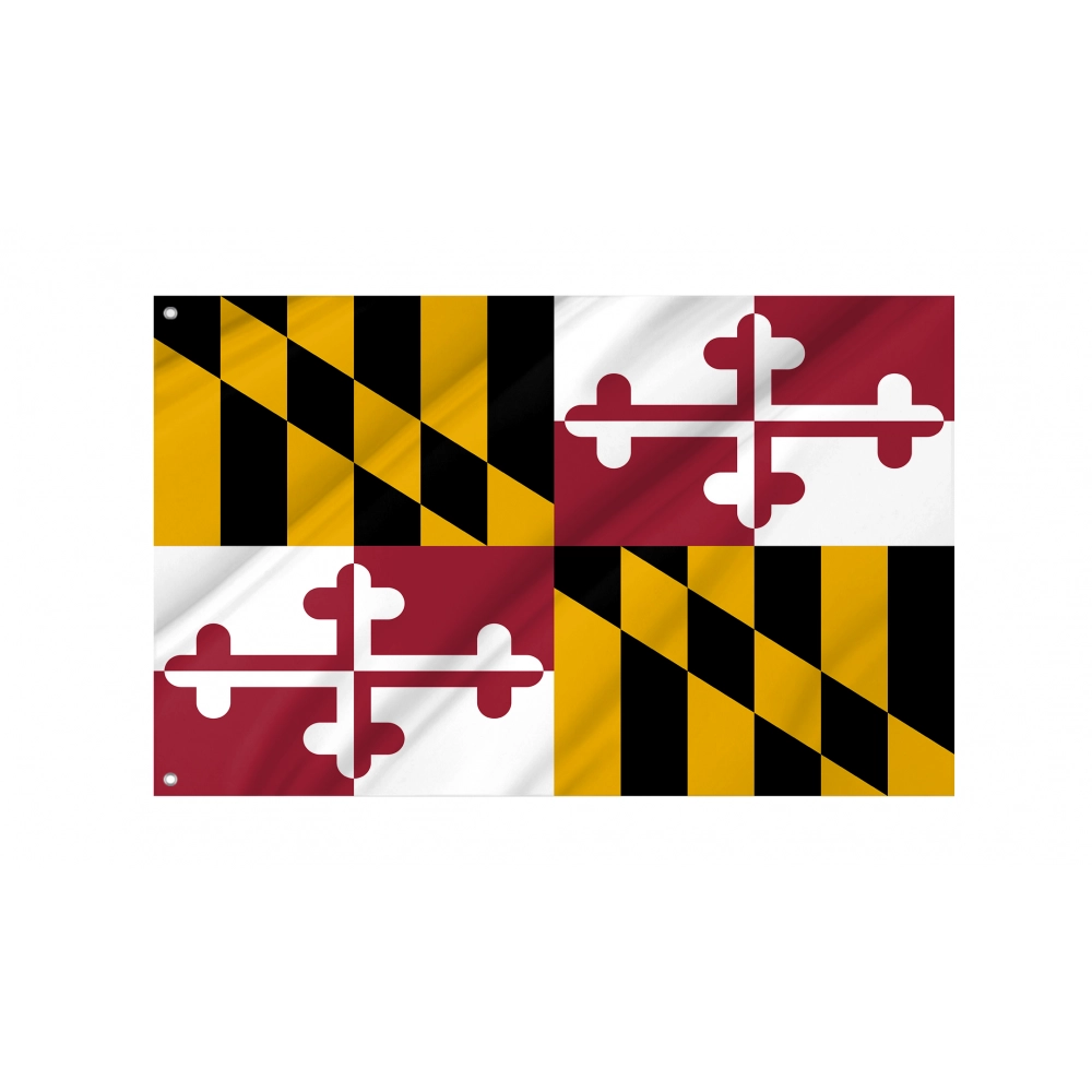 Maryland State Flag for Indoor & Outdoor Use Maryland State Flag for Indoor & Outdoor Use