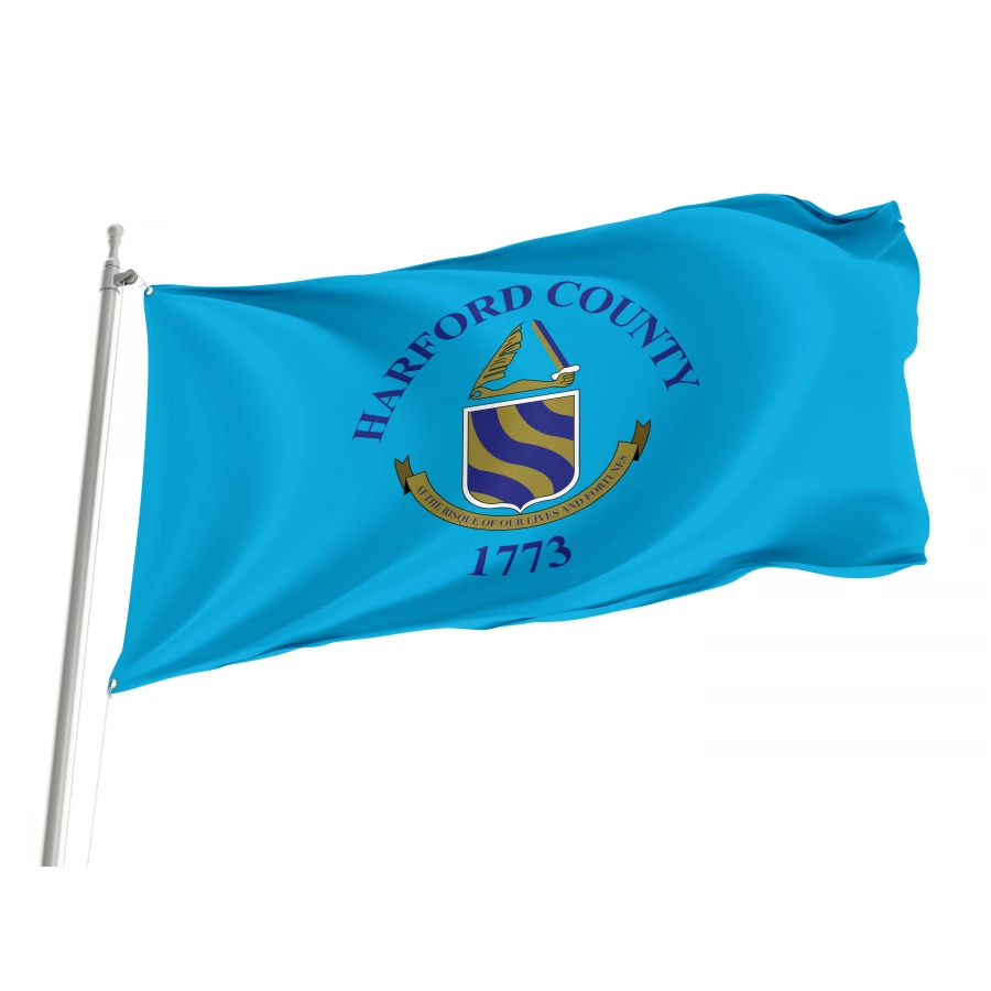 Harford County, Flag for Indoor & Outdoor Use, USA277