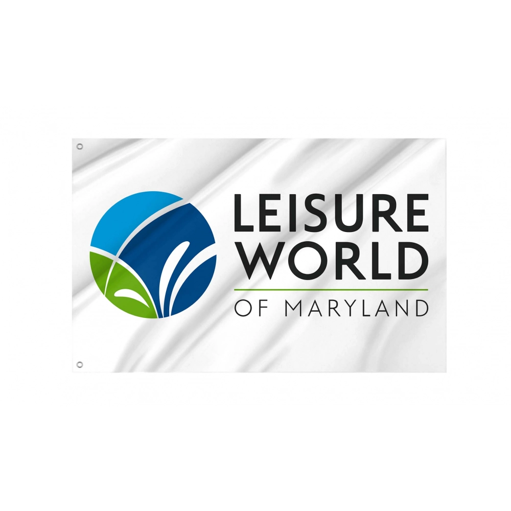 Leisure World Flag for Indoor & Outdoor Use