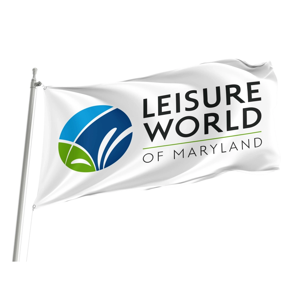 Leisure World Flag for Indoor & Outdoor Use