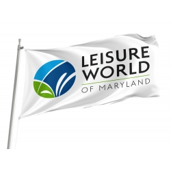 Leisure World Flag for Indoor & Outdoor Use